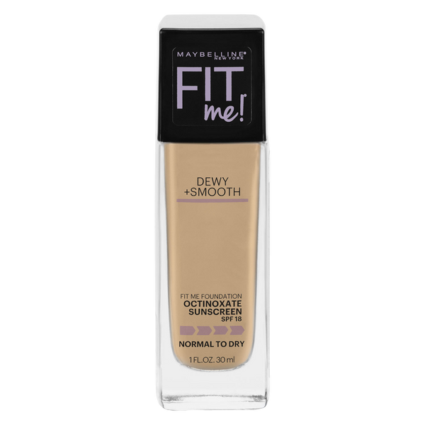 Maybelline Fit Me Dewy & Smooth Luminous Liquid Foundation - Sandy Beige 210