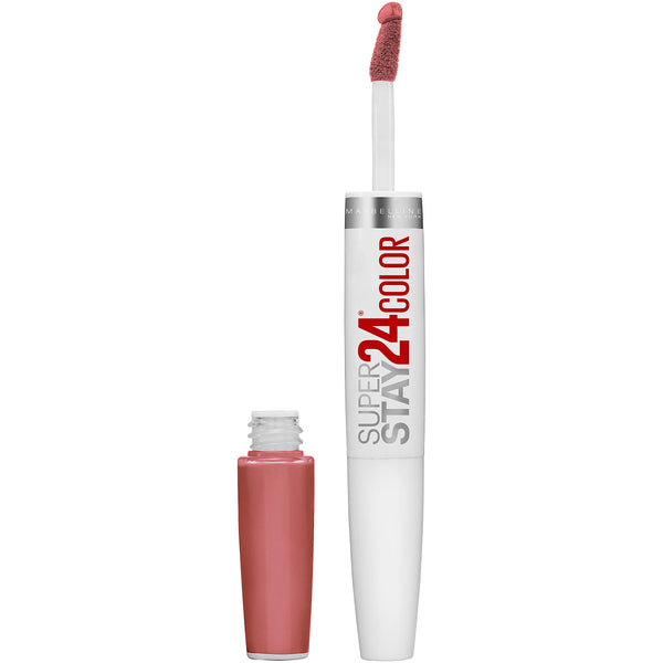 Maybelline SuperStay 24 2-Step Smile Brightening Longwear Liquid Lipstick - Frosted Mauve