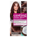 L'Oréal Paris Casting Crème Gloss Semi-Permanent Hair Colour - 415 Iced Chocolate(Ammonia Free)