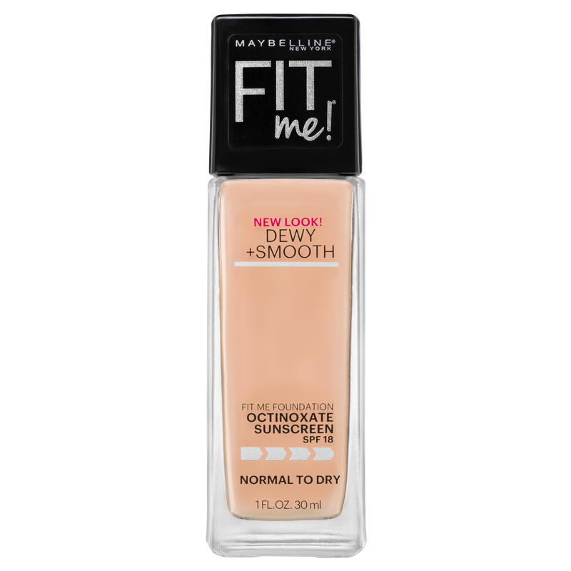 Maybelline Fit Me Dewy & Smooth Luminous Liquid Foundation - Nude Beige 125
