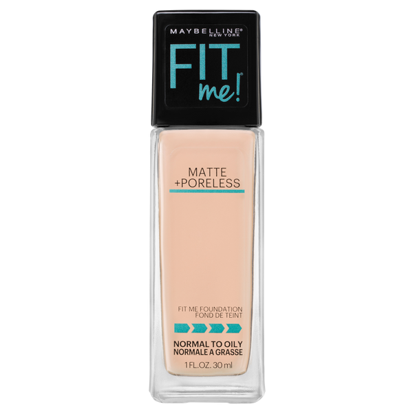 Maybelline Fit Me Matte & Poreless Mattifying Liquid Foundation - Classic Ivory 120