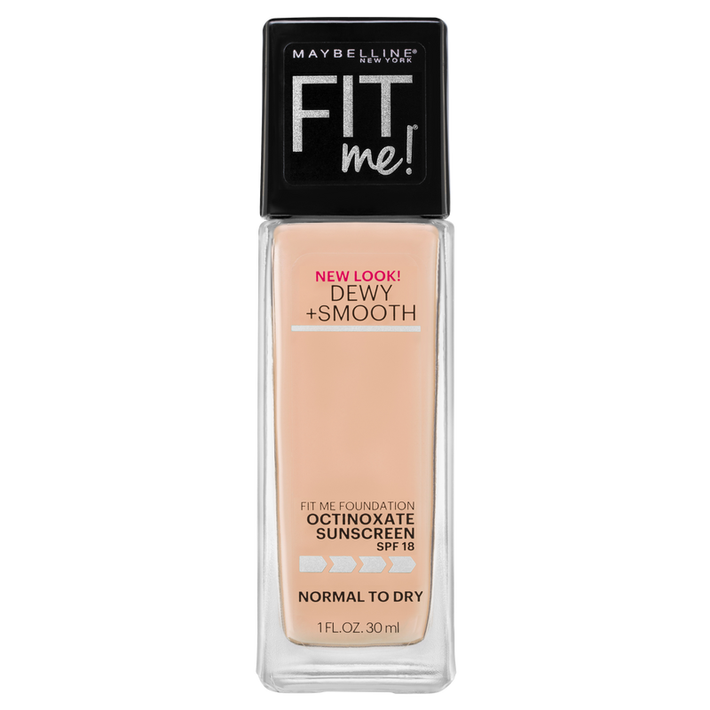 Maybelline Fit Me Dewy & Smooth Luminous Liquid Foundation - Classic Ivory 120