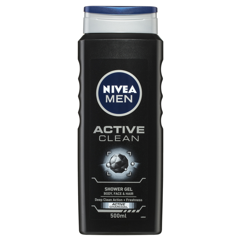 Nivea Men Active Clear Shower Gel 500ml