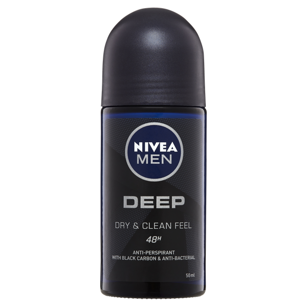 Nivea Men Deep Anti-perspirant Roll-on Deodorant 50ml