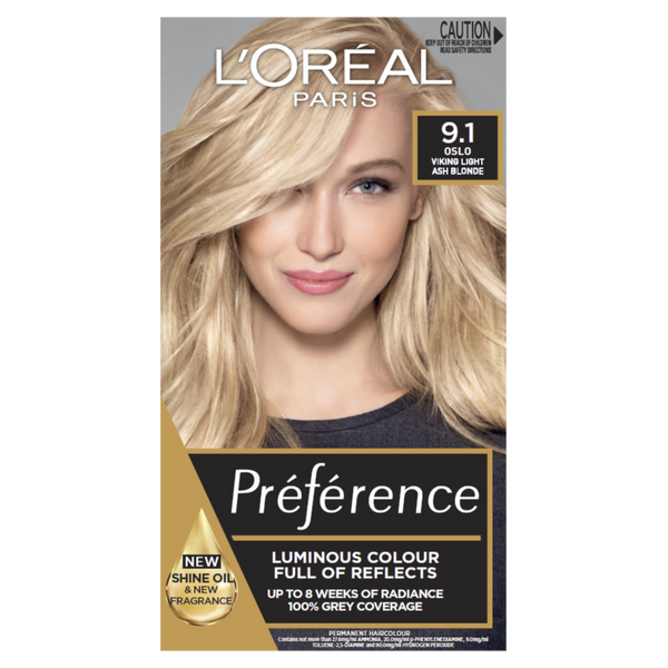 L'Oreal Paris Preference 9.1 Light Ash Blonde