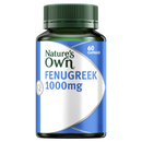 Natures Own Fenugreek 1000mg 60 Capsules