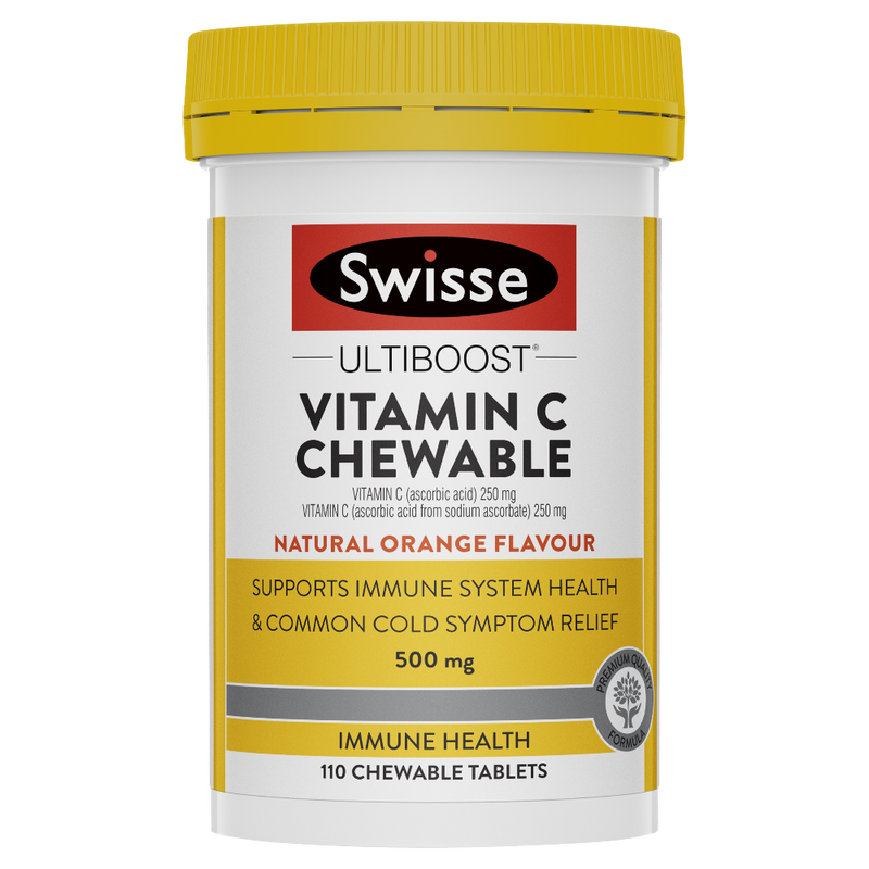 Swisse Ultiboost High Strength Vitamin C 110 Chew Tab