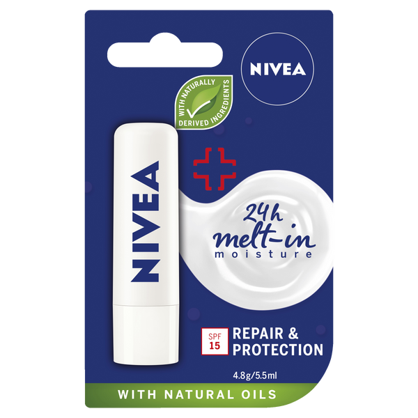 Nivea Lip Care Repair & Protection 4.8G