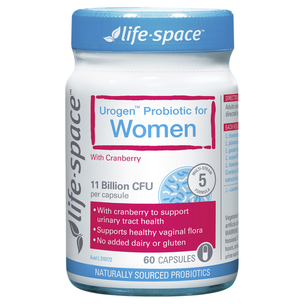Life Space Urogenital For Women 60 Caps