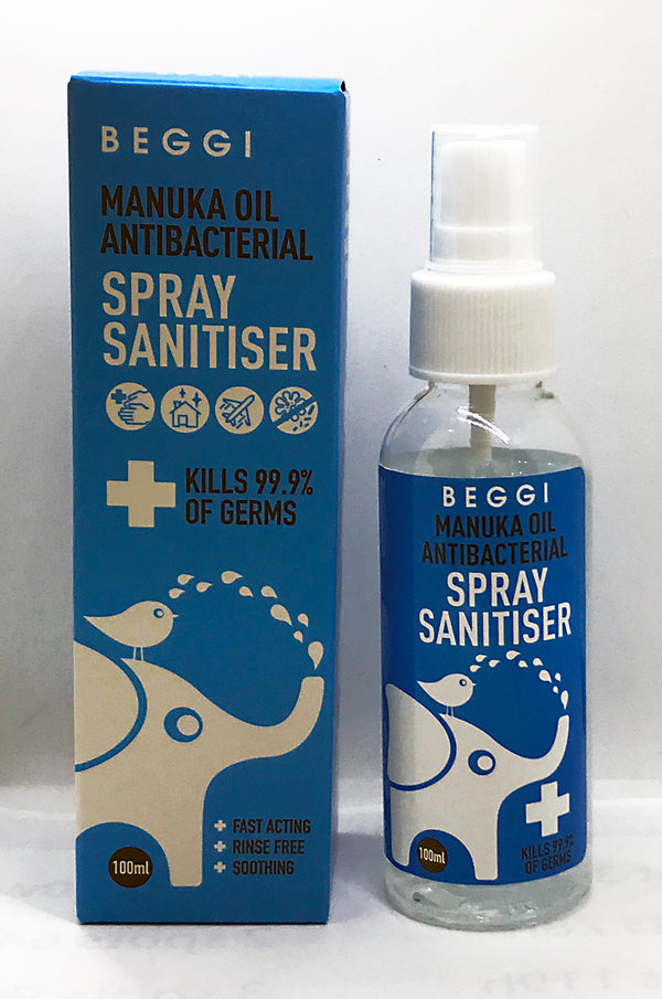 Manuka Oil Antibacterial Spray Sanitiser 100ml TSS