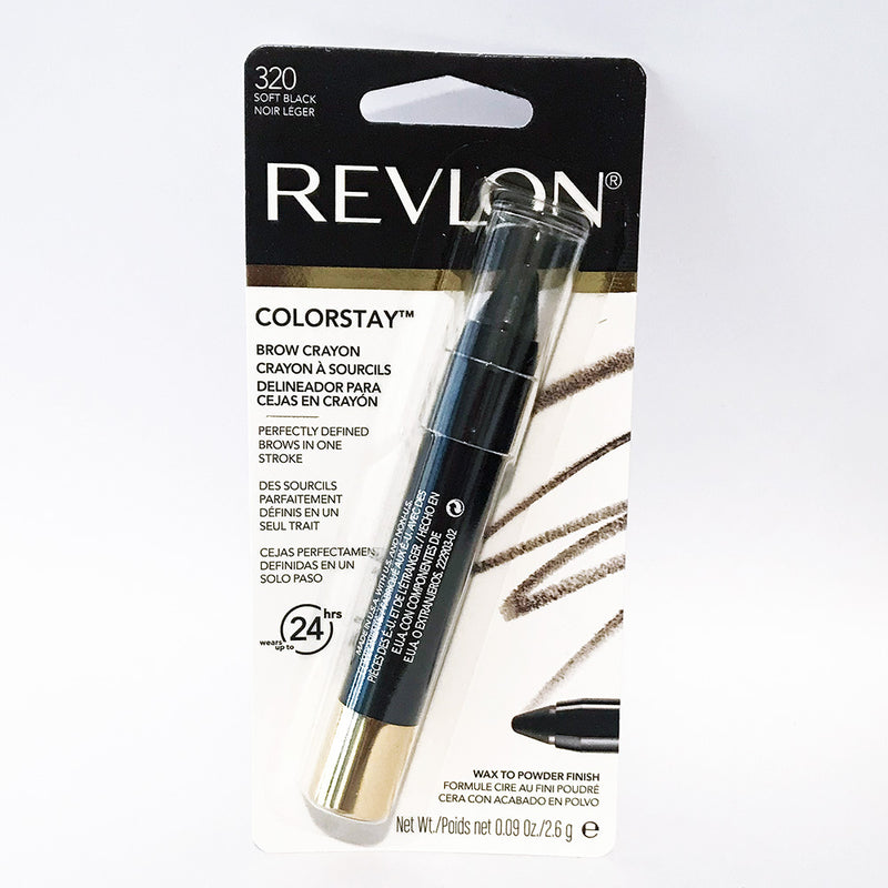 Revlon Colorstay Brow Crayon Soft Black