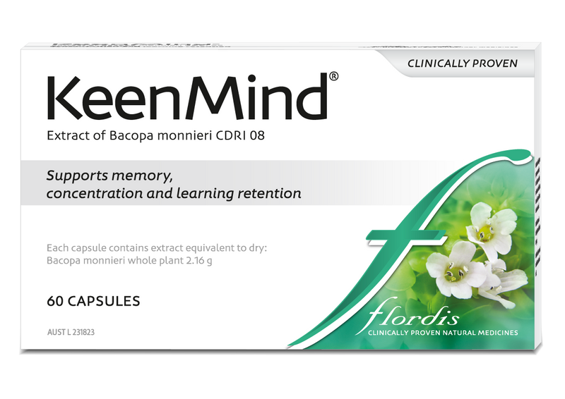 improve memory support brain health Flordis Keen Mind