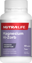 Nutra-Life Magnesium Hi-Zorb 60 Capsules