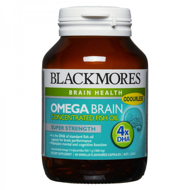 Blackmores Omega Brain 60 Caps