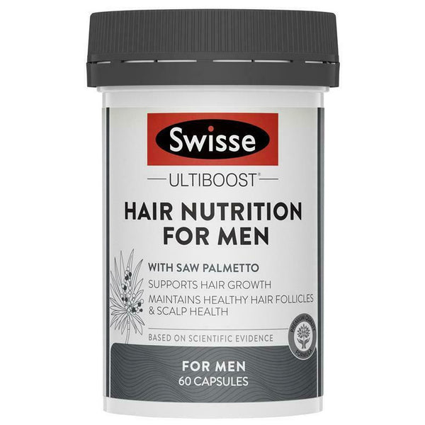 Swisse Ultiboost Hair Nutrition For Men 60 Cap
