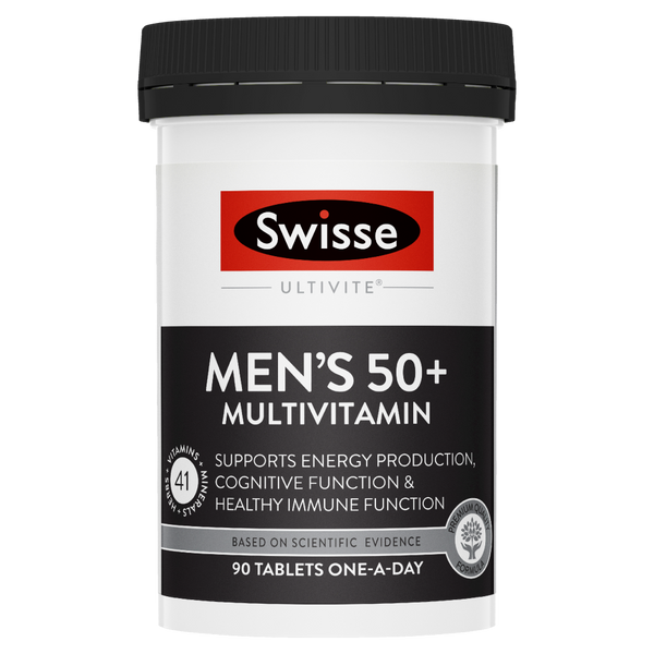 Swisse Ultivite Mens 50+ 90 Tabs