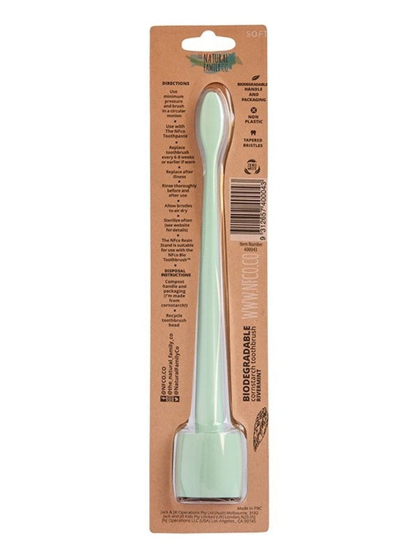 Nfco Toothbrush +Stand River Mint