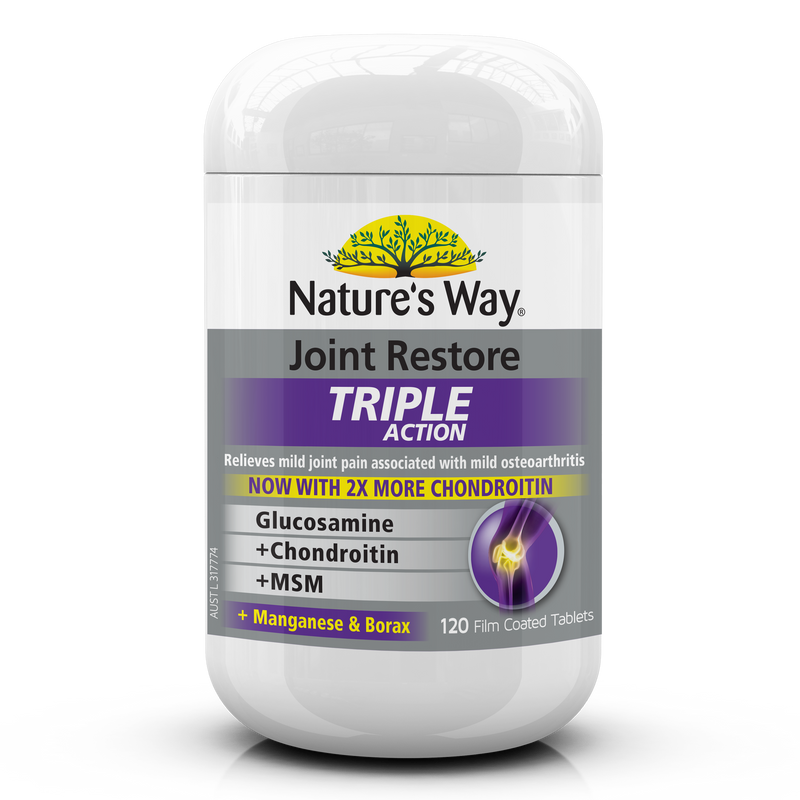 Natures Way Joint Restore Triple Action 120 Tabs