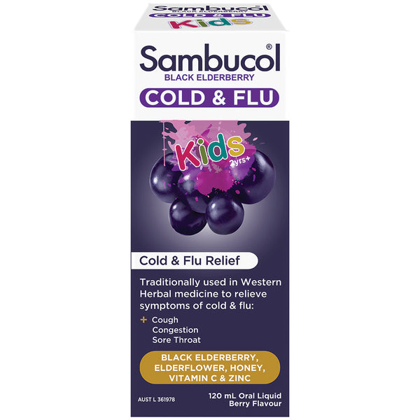 Sambucol Kids Black Elderberry Liq 120Ml