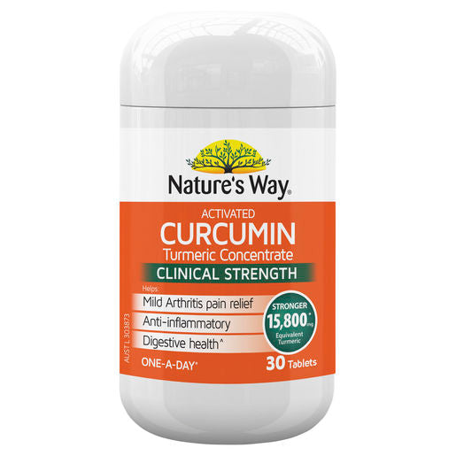 Nature's Way Activated Curcumin 30 Tabs
