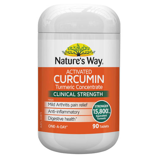 Natures Way Activated Curcumin 90 Tabs