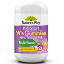 Natures Way Kids Vita Smart Gummies Sugar Free Multi Trio 75 Past