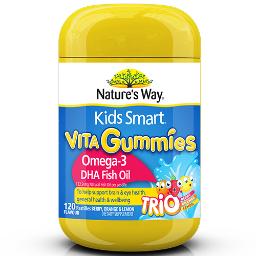 Natures Way Kids Smart Vita Gummies Omega 120S