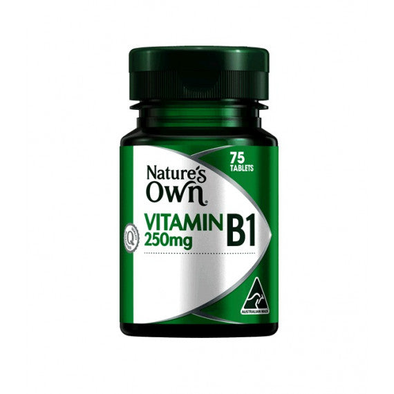 Natures Own Vitamin B1 250mg 75Tab