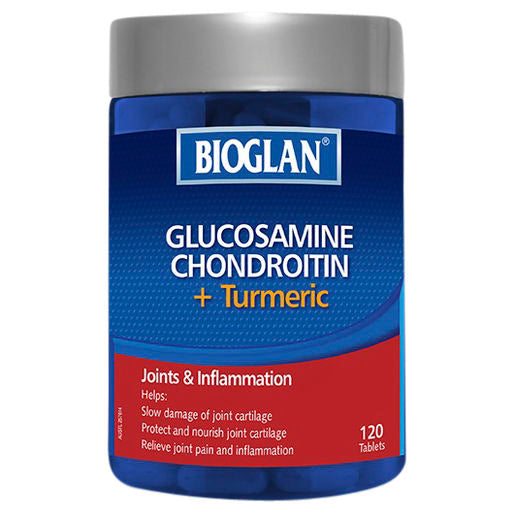 Bioglan Glucosamine, Chondroitin + Turmeric 120s
