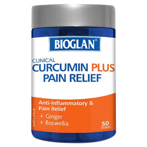 Bioglan Clinical Curcumin Plus Pain Relief 50 Tabs