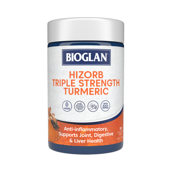 Bioglan Hi-Zorb Triple Strength Turmeric 100s