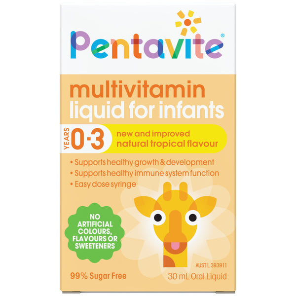 Pentavite Infant Multivitamin Liquid 30ml