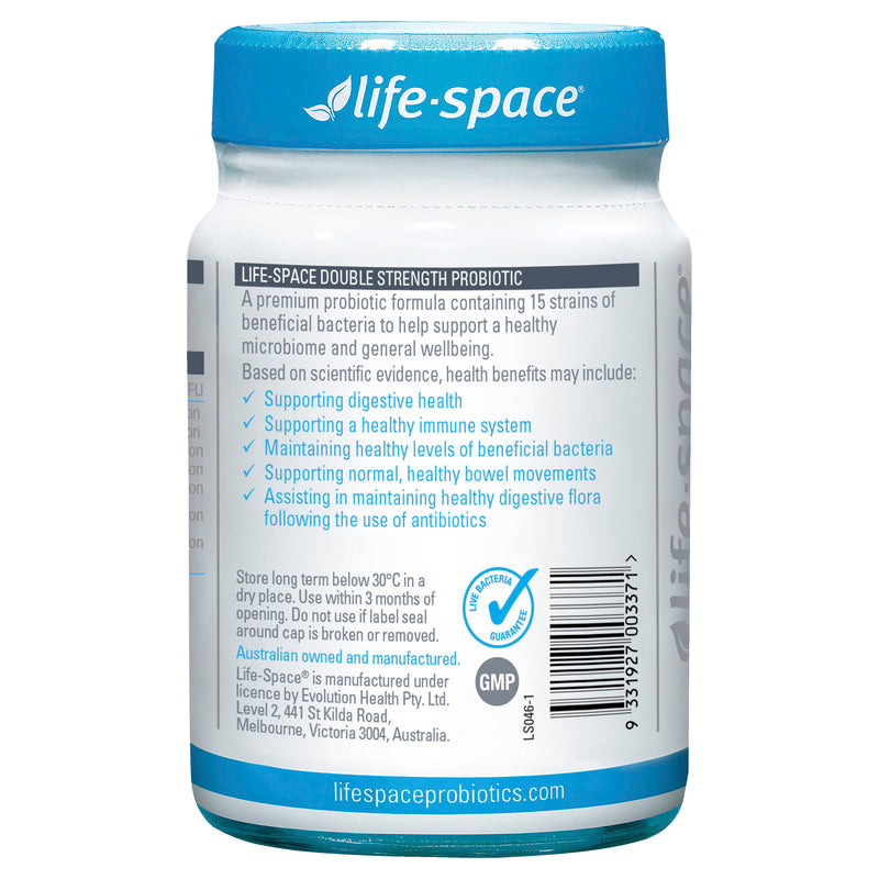 Life Space Double Strength (64 Bill) Probiotic 30 Caps