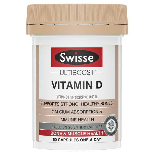 Swisse Ultiboost Vitamin D 60 Tabs
