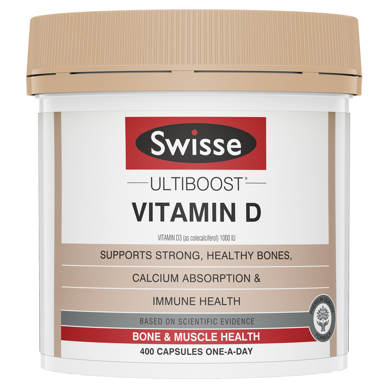Swisse U/B Vitamin D 400 Caps