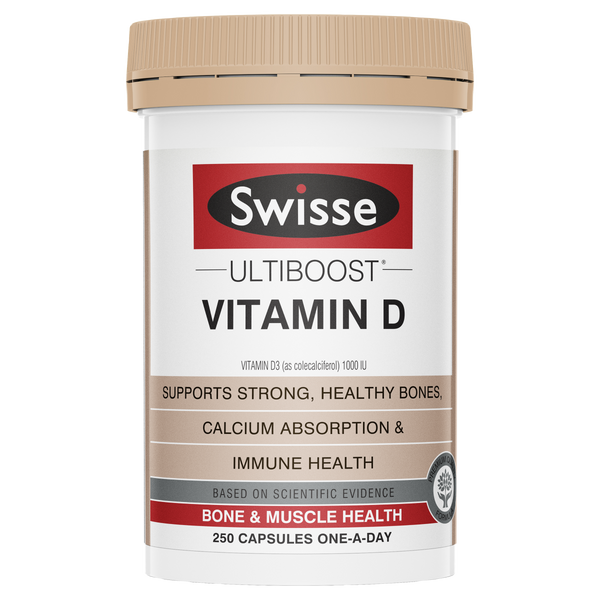 Swisse Ultiboost Vitamin D 250 Caps