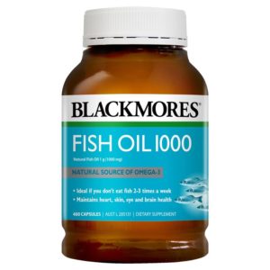 Blackmores Fish Oil 1000mg 400 Caps
