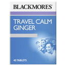 Blackmores Travel Calm Ginger 45 Tabs
