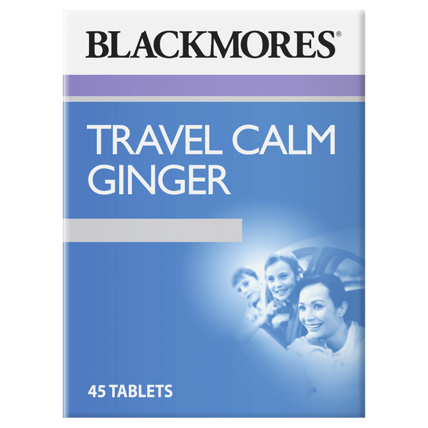 Blackmores Travel Calm Ginger 45 Tabs