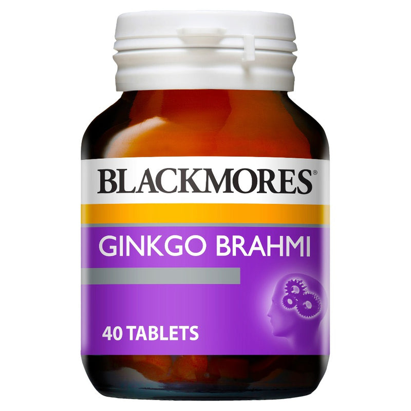 Blackmores Ginkgo Brahmi 40 Tabs