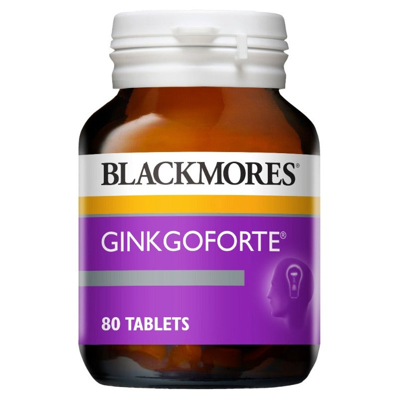 Blackmores Ginkgo Forte 2000Mg 80 Tabs