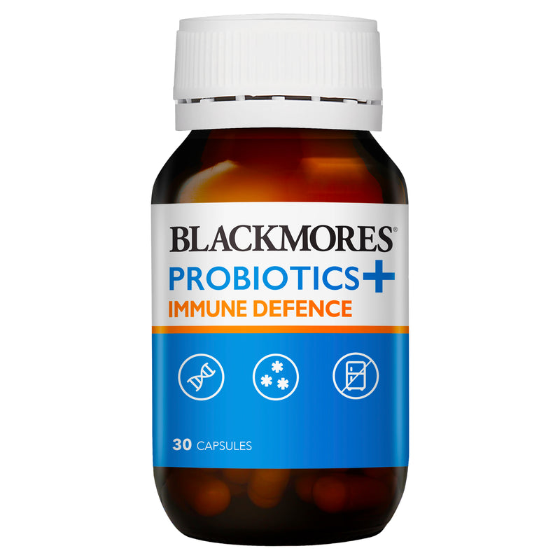 Blackmores Probiotics+ Immune Defence 30Caps