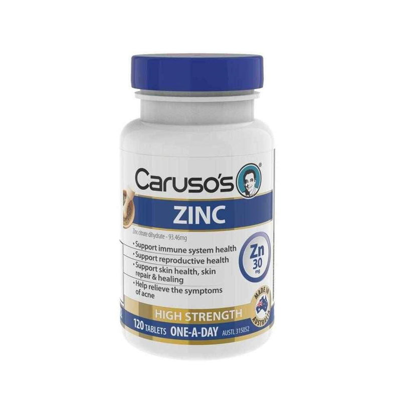 Caruso's Zinc 120 Tablets