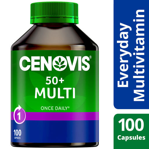 Cenovis Once Daily 50+ Multi 100 Caps