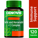 Cenovis Garlic & Horseradish + C Complex 120 Caps