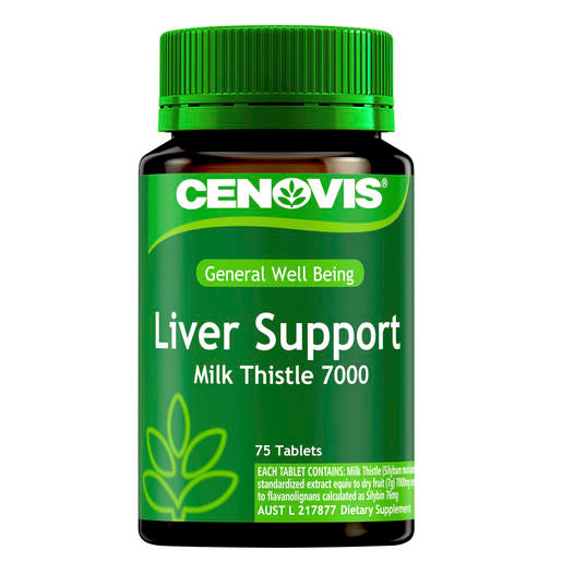 Cenovis Liver Support Milk Thistle 75 Tabs