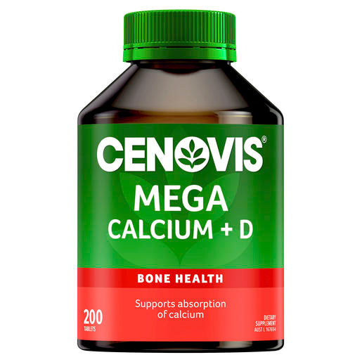 Cenovis Mega Calcium + D 200 Tabs