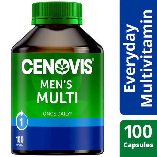 Cenovis Once Daily Mens Multi 100 Caps