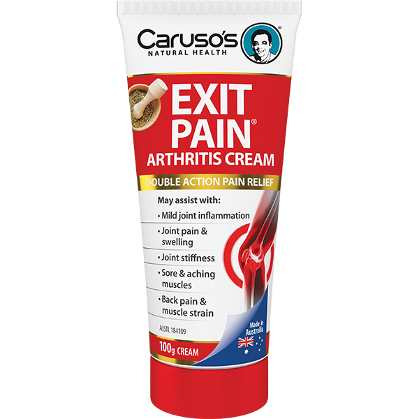 Caruso's Exit Pain® Arthritis Cream 100g