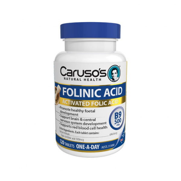 Caruso's Folinic Acid 120 Tabs
